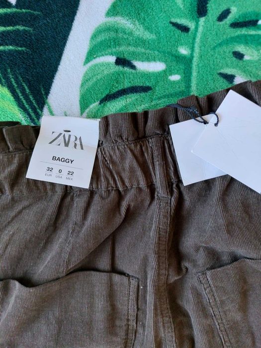 Nowe spodnie baggy Zara