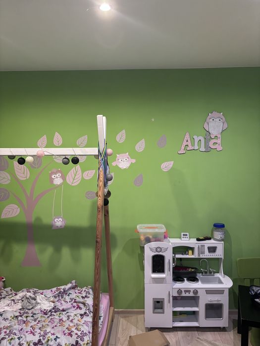 Napis drewniany na ścianę z imieniem Ania