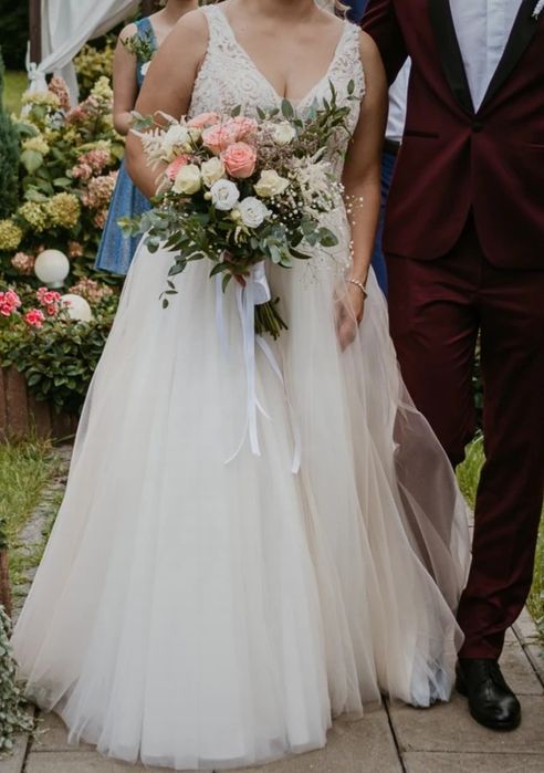 Suknia ślubna księżniczka