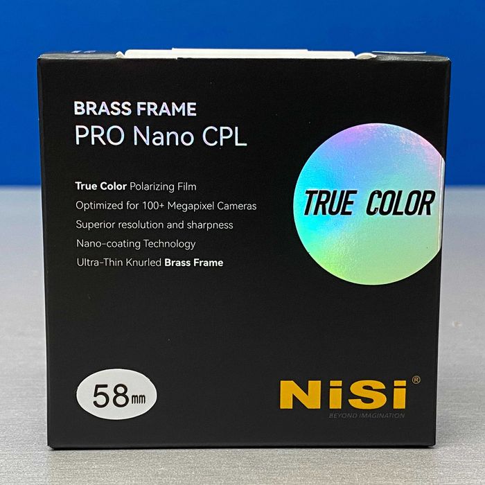 Filtro NiSi Pro Nano CPL | 58mm | SELADO