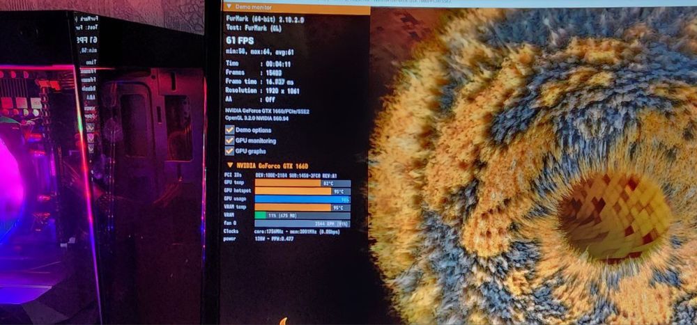 Системний блок, пк, компʼютер, gtx1660 6g, 16g озу, ссд 128 та 512g