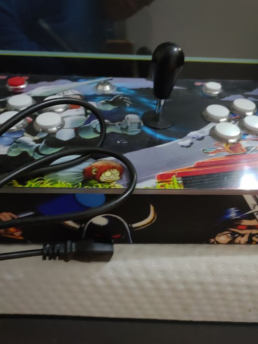 Máquina de jogos novos foi só testada