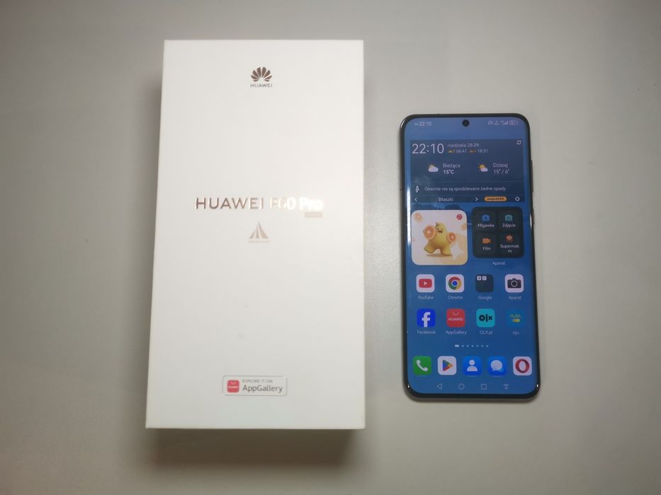 Telefon Smartfon Huawei P60 Pro 8/256 Czarny Gwarancja Google DPD