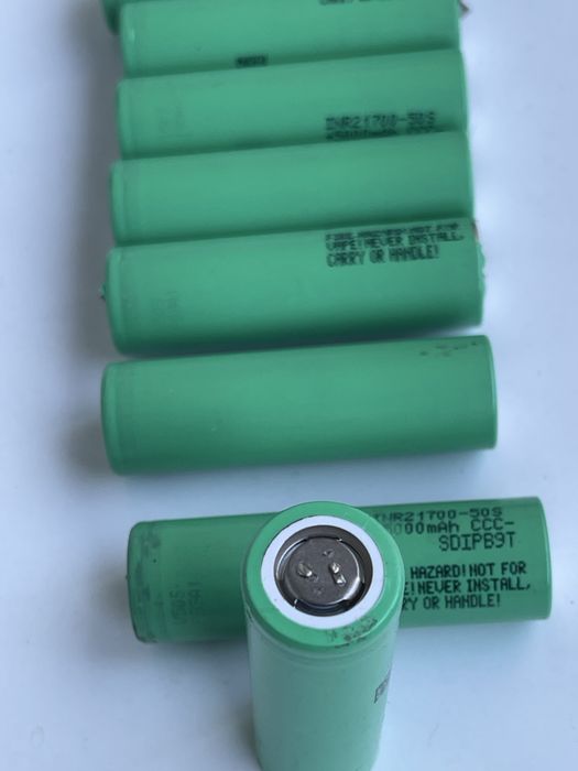 Samsung 50S 21700 5000mAh 45A Оригінал (опт/роздріб)