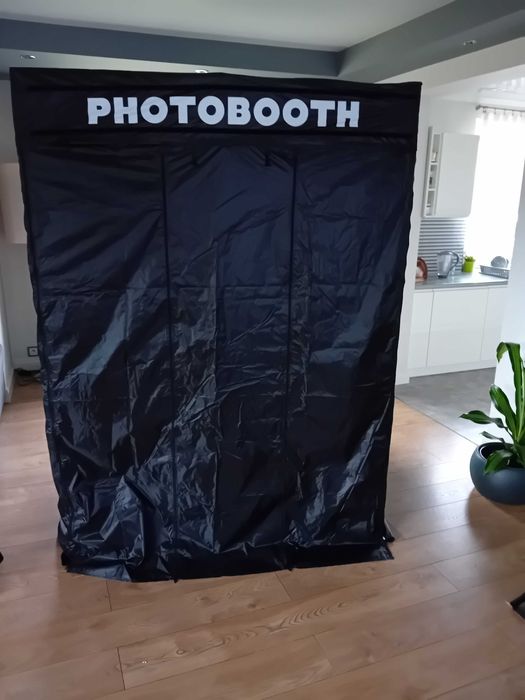 Namiot zaciemniany fotobutka photo  booth