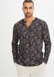 B.P.C bluzka męska długi rękaw we wzory bawełniana ^68/70, 4XL