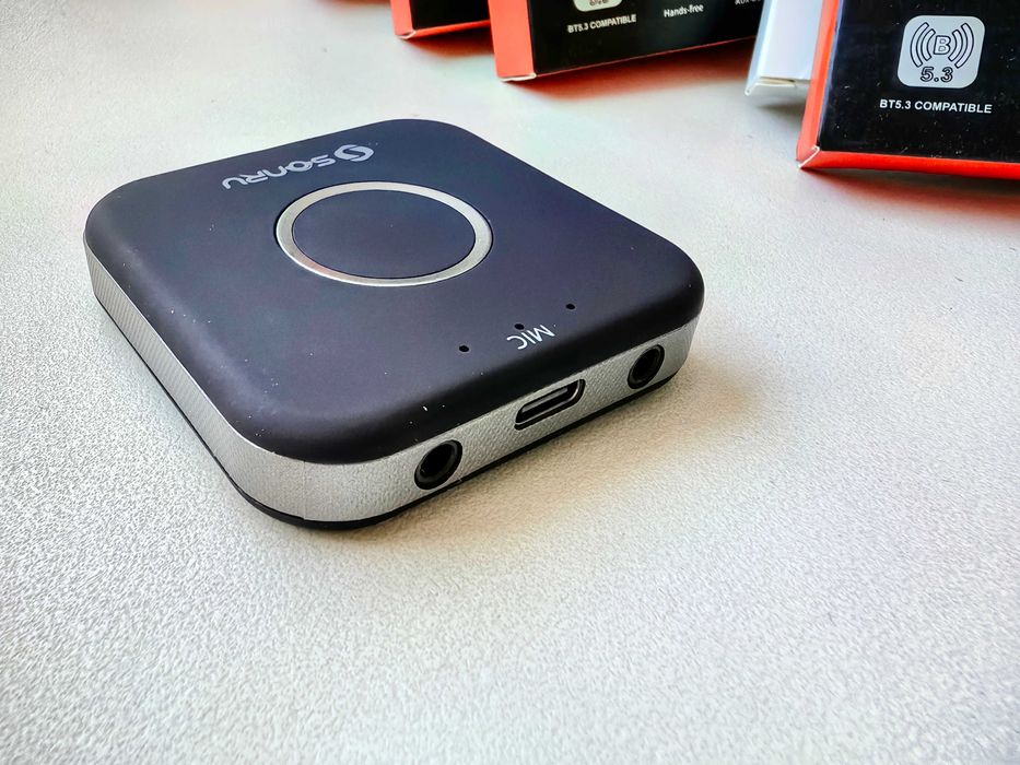 Adapter Bluetooth AUX np. do samochodu, kina domowego, sluchawek