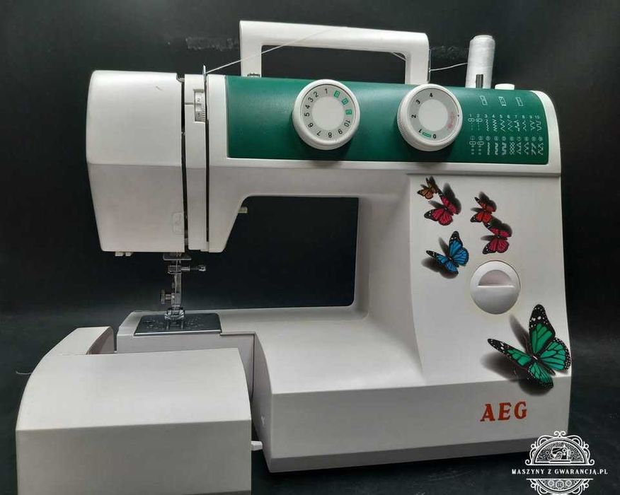 AEG Maszyna do szycia do skóry ,smyczy, jeansu , GWARANCJA 12 MIESIECY