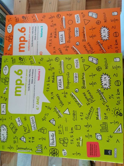 Manual matemática para pensar – mp.6 - 6º ano