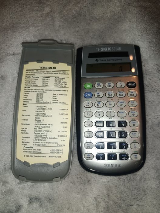Kalkulator Texas instruments TI - 36 x solar
