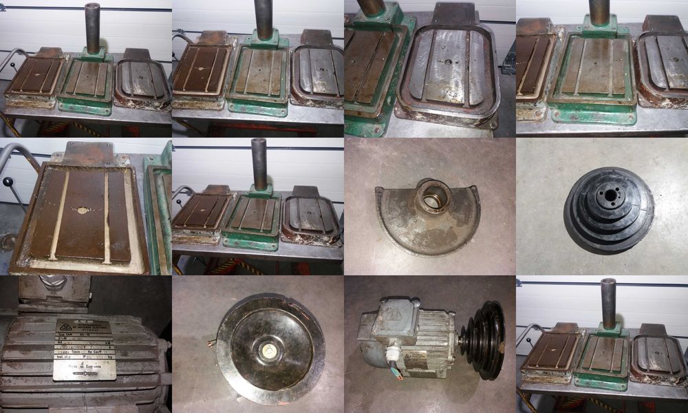 RETRO Wiertarki ws15 koła osłona poprzeczny blokada Rumia