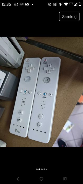 Konsola Nintendo Wii komplet  plus ...gitara .