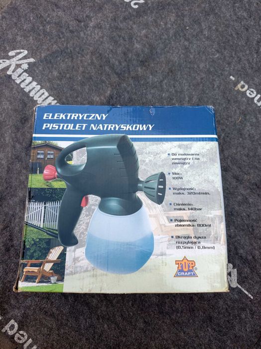 Nowy elektryczny pistolet natryskowy