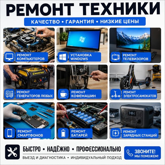 Ремонт любой техники