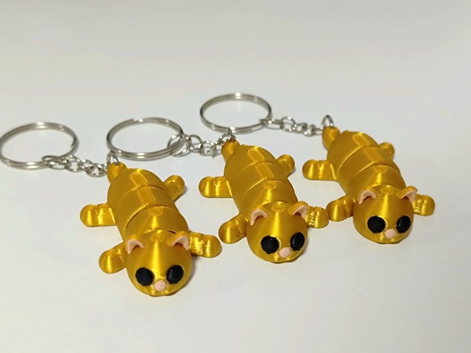 Porta-Chaves Animais em Impressão 3D – Várias Cores e Modelos (7/14 modelos disponíveis)