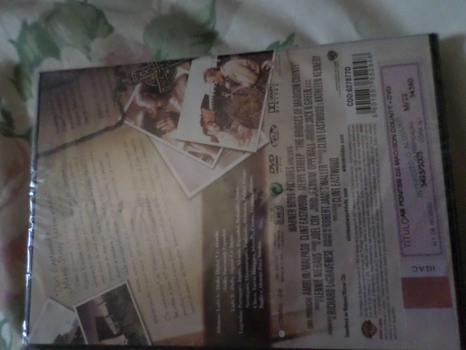 As Pontes de Madison County / dvd selado