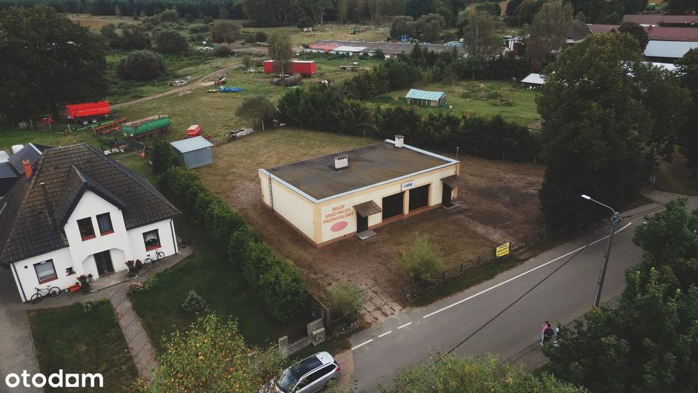 Budynek do prowadzenia działaności gospodarczej z potencjałem na dom