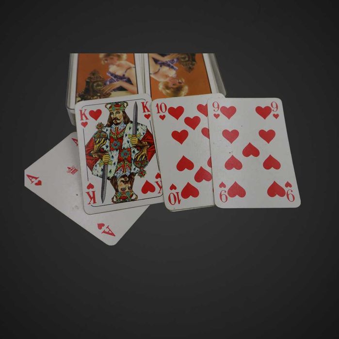 Karty do gry lata 70-te dwie talie B51/070865