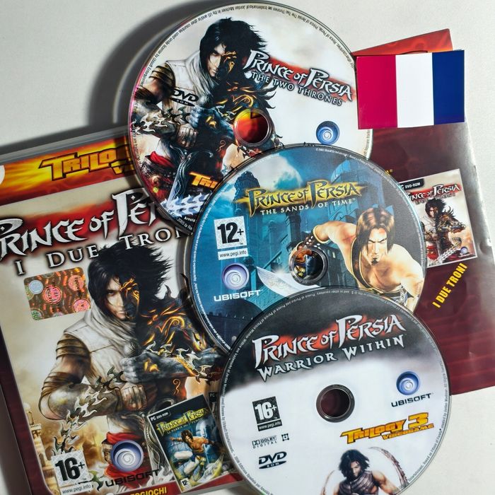 Gra PC - PRINCE OF PERSIA TRYLOGIA - TRZY GRY - Angielski język gry