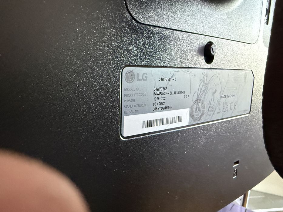 Monitor LG 34WP75CP-B 34”