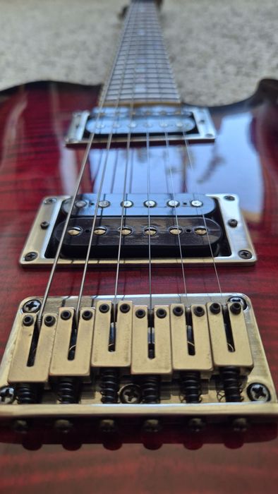 PROMO Guitarra Fender Telecaster FMT HH Flame Red 2004 Korea