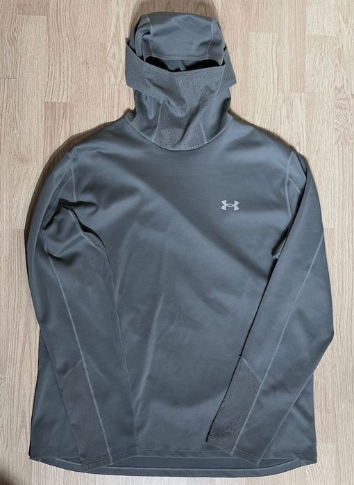 Чоловіче худі з балаклавою Under Armour Run Men's ColdGear Balaclava Hoodie 2XL