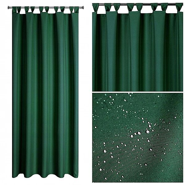 Zasłona ogrodowa do altany 155x260 wodoodporna jednolita GARDEN