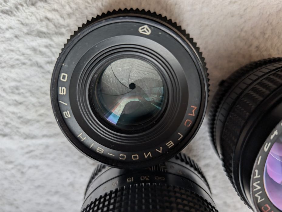 МС Мир 24 Н МС Геліос 81 Н Телеар -Н  усі байонет Нікон