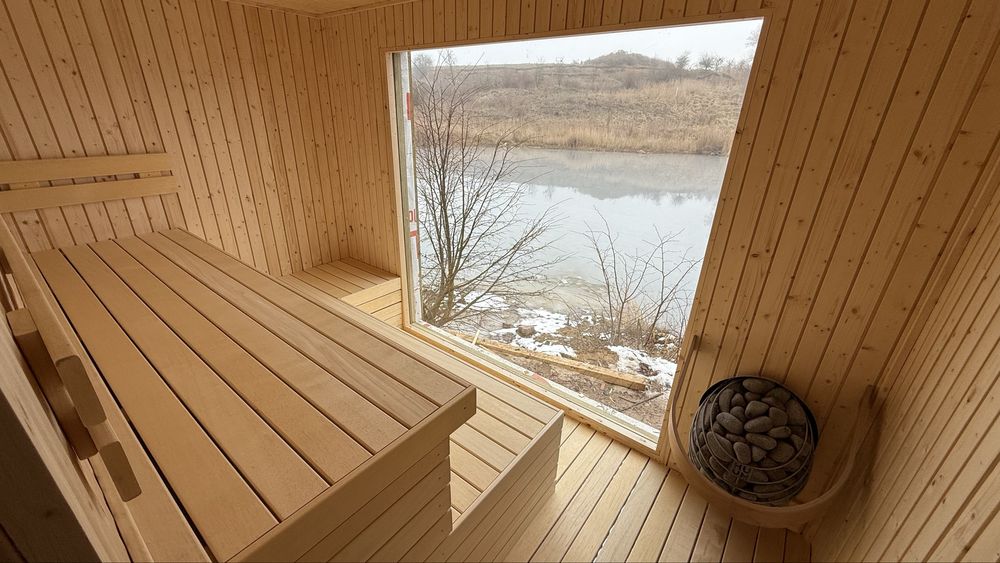 Sauna ogrodowa fińska na wymiar z montażem na miejscu!!!