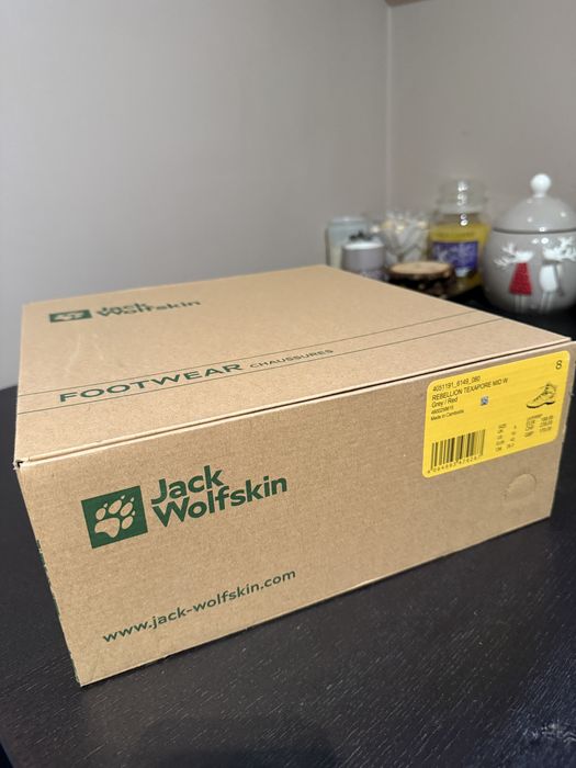 Buty trekking damskie 42 Jack Wolfskin rebellion texapore