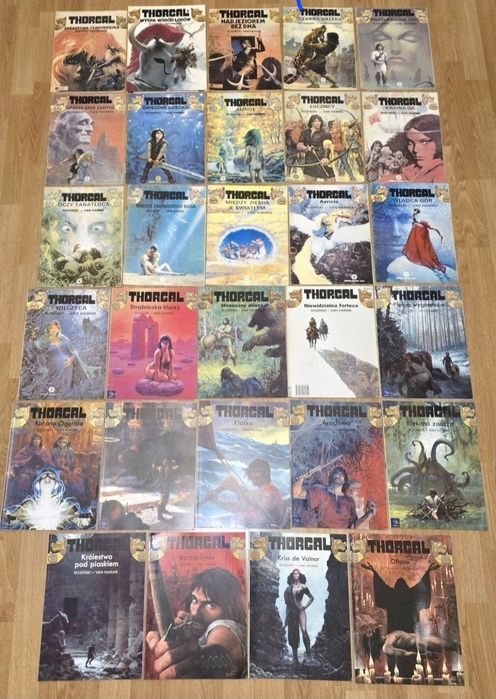 29 x THORGAL.  Komplet 1 i 2 wydań.