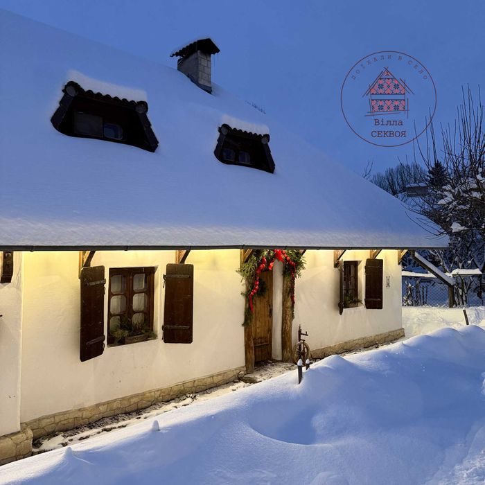 Подобова оренда будинку для відпочинку на березі річки, баня, басейн