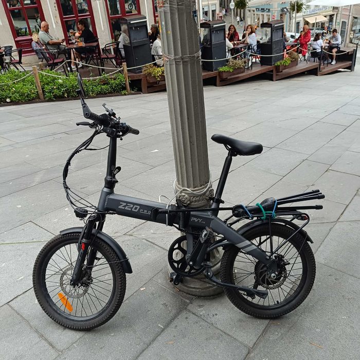 Bicicleta elétrica dobrável Pvy z20 evo