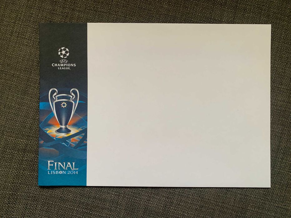 Envelope A5 UEFA Champions League Final Lisbon 2014