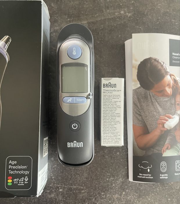 Termometr douszny elektroniczny Braun ThermoScan7