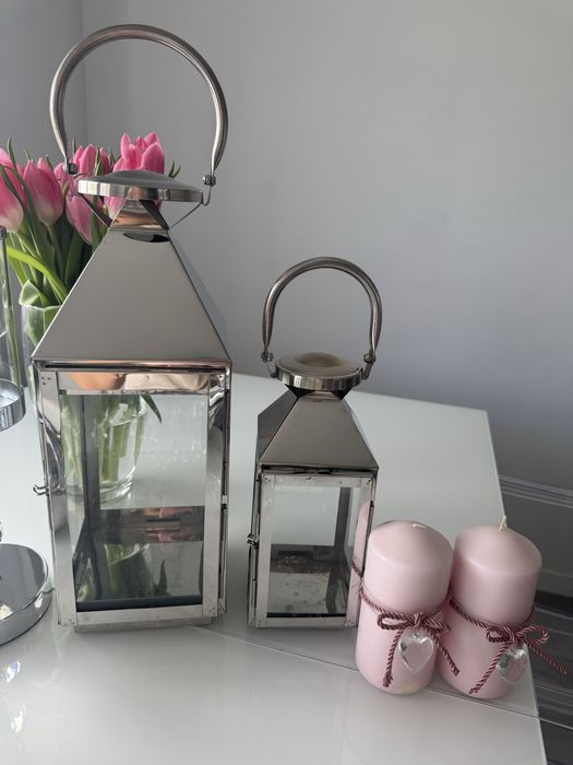 Latarnie krokik wielkanoc taca zajac glamour