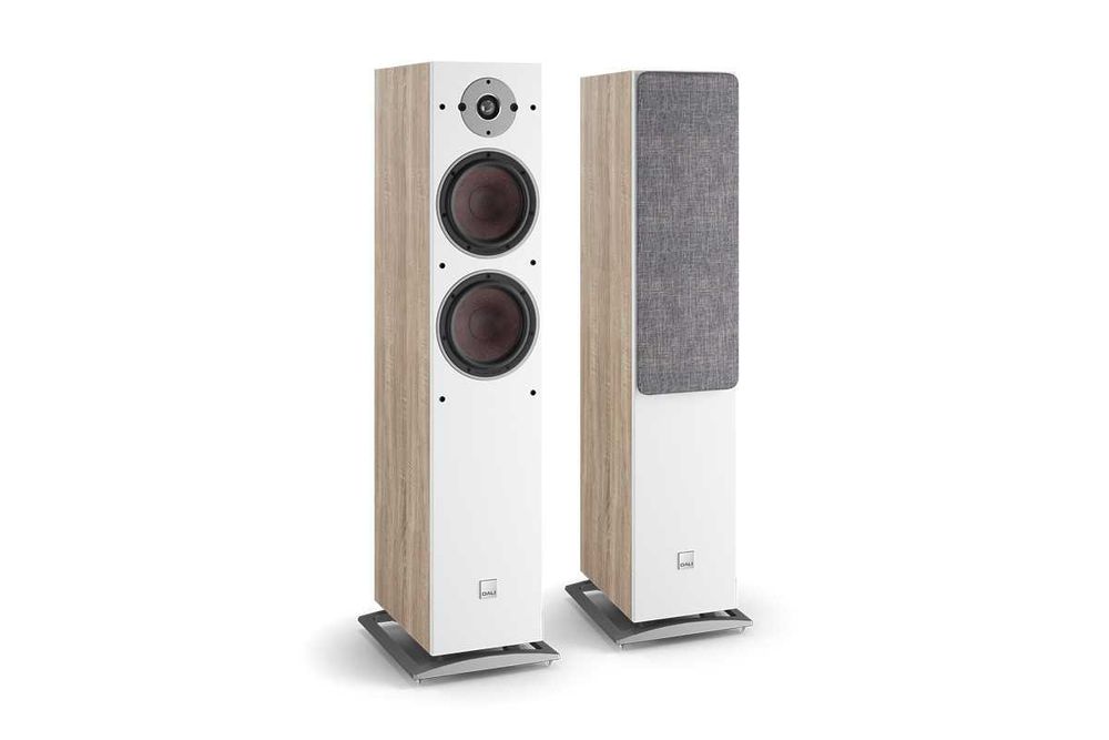 Kolumny podłogowe Dali Oberon 7 Light Oak powystawowe Sklep AVŚwiat