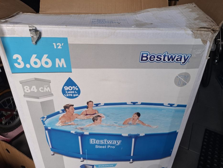 Stelaż do basenu Bestway Steel Pro wys. 84 cm