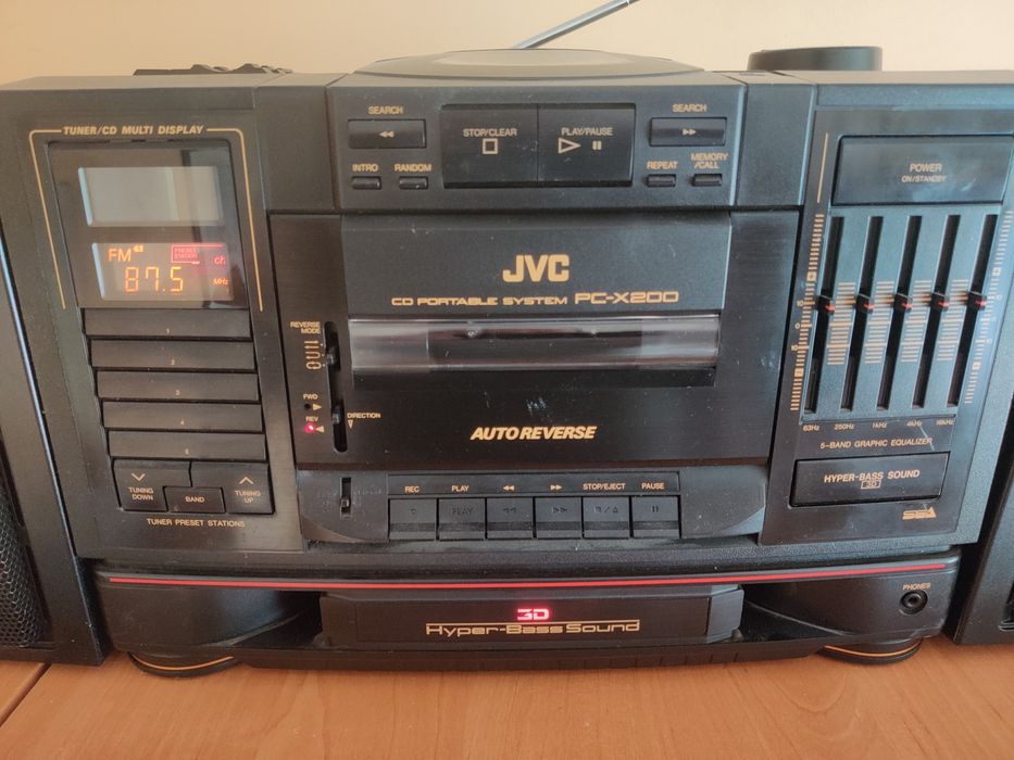 Radio Boombox JVC