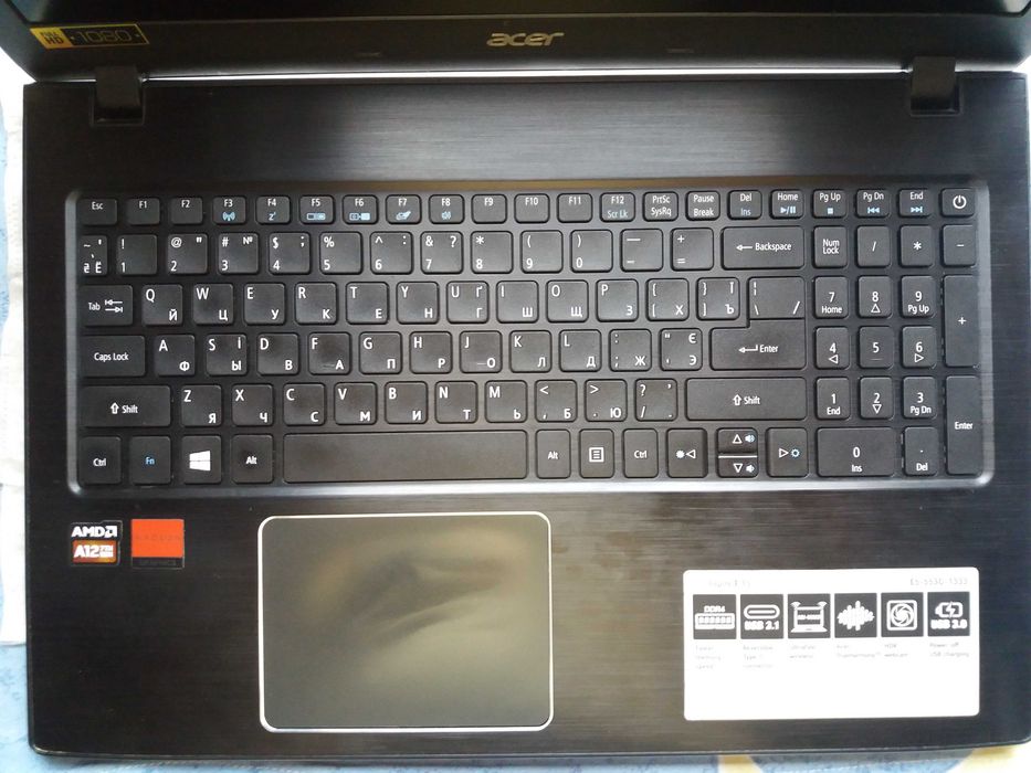 Ноутбук Acer Aspire E15