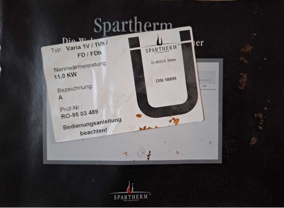Kominek Spartherm Varia 1V 11KW klasa A