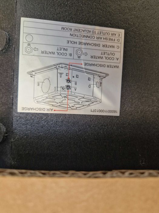 Фанкойл кассетный MDV MDKD-300 R