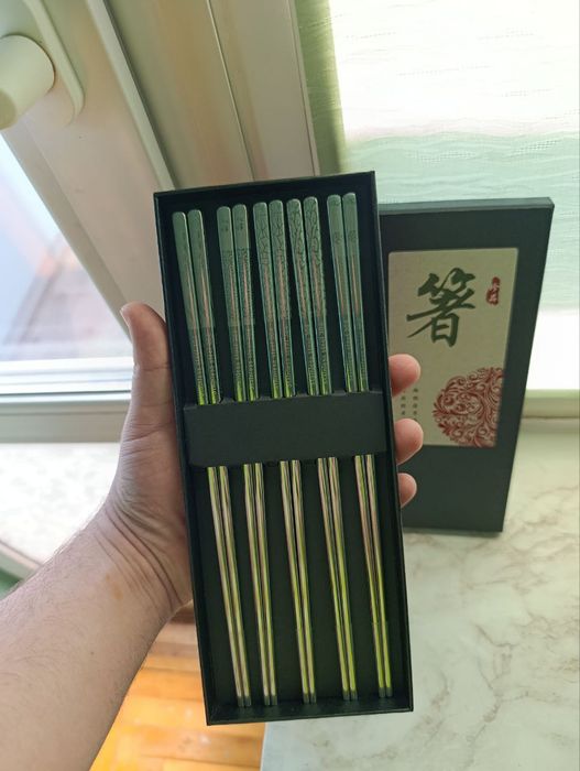 Металеві палички 5 пар