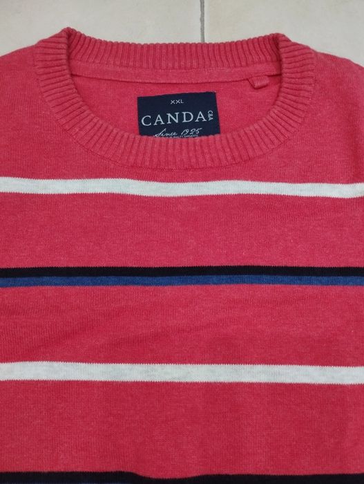 Camisola Vermelha Riscas C&A