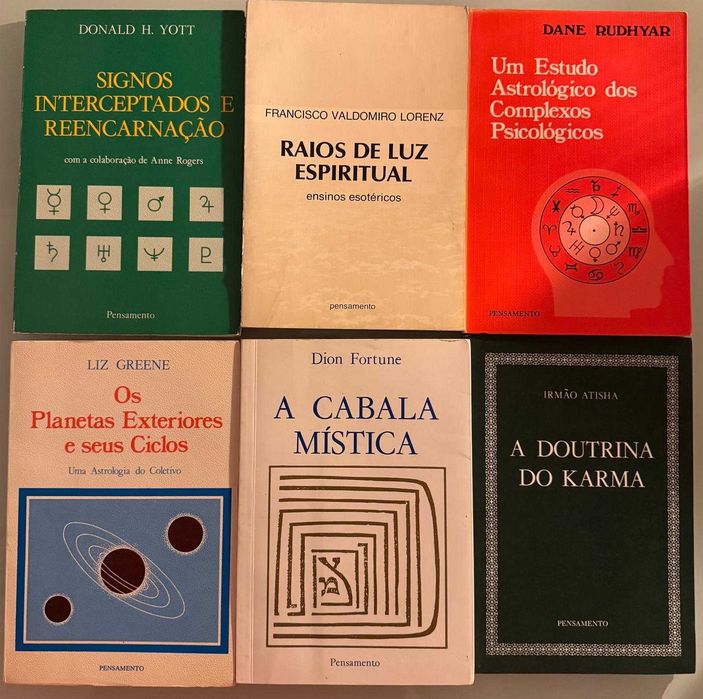 Livros De Ocultismo, Teosofia, Magia Prática, Cabala, Astrologia, Espiritualidade, Meditação, Cura Energética e Tradição Esotérica.