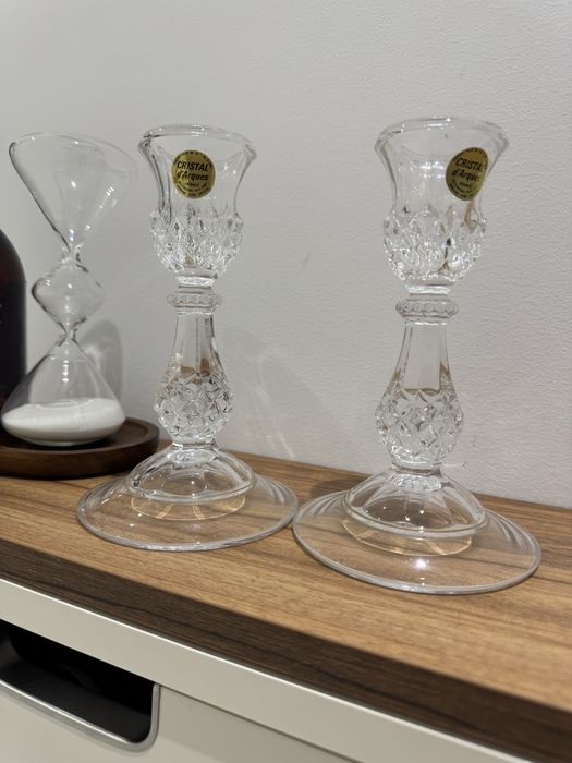 Castiçal Cristal D’Arques