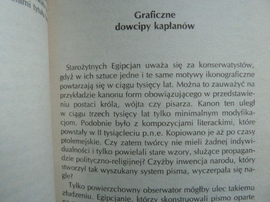 Święte znaki Egiptu     Karol  Myśliwiec
