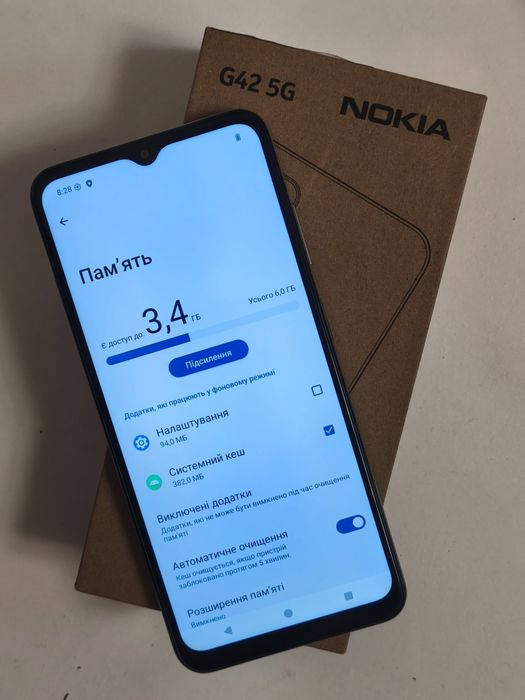 Продам Nokia G42 5G 6/128 Meteor Grey