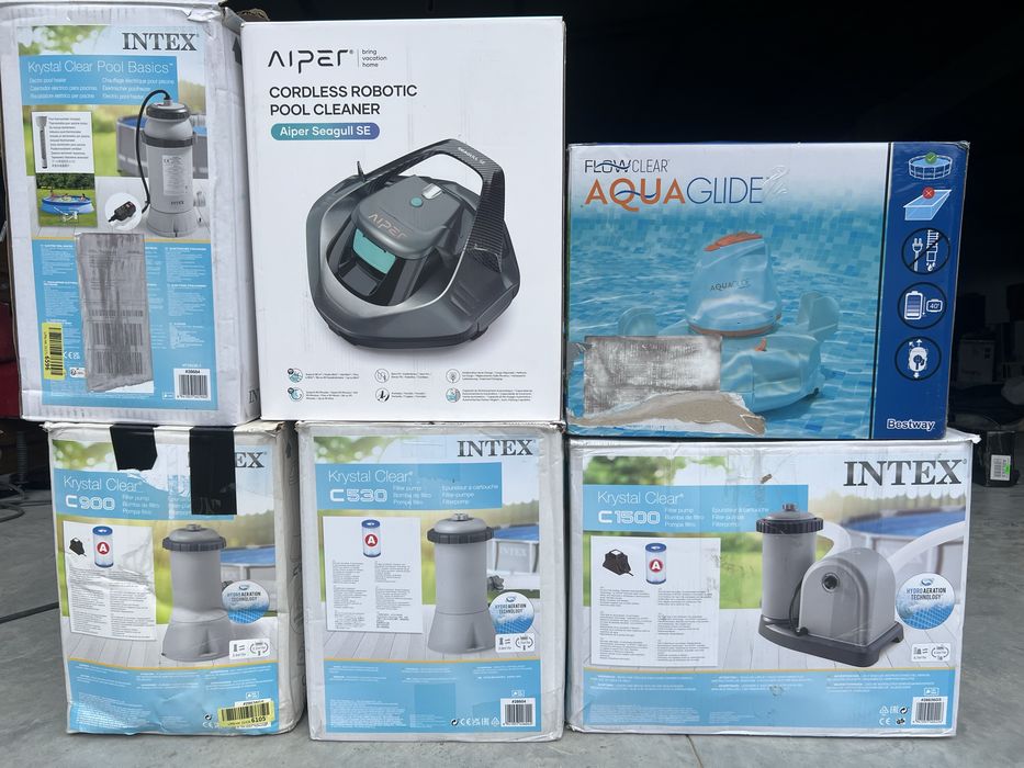 INTEX AQUAGLIDE Viper Басейн робот пилосос насос Німеччина