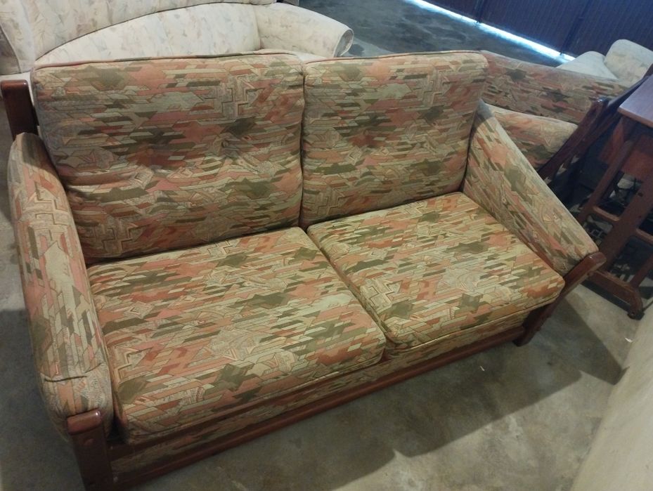 Conjunto de sofas, com sofá cama